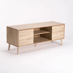Kumara 120cm 2 Door TV Unit - Light Oak