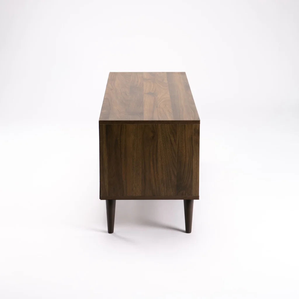 Kumara 120cm 2 Door TV Unit - Walnut