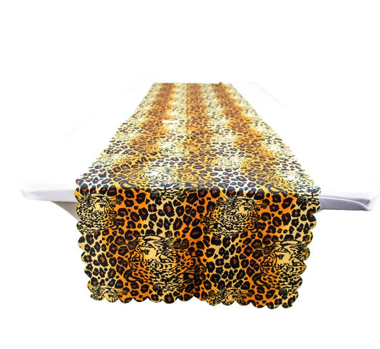 Leopard Print Table Runner