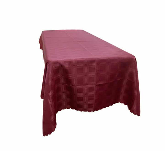 Rectangular Table Cloth Block Pattern