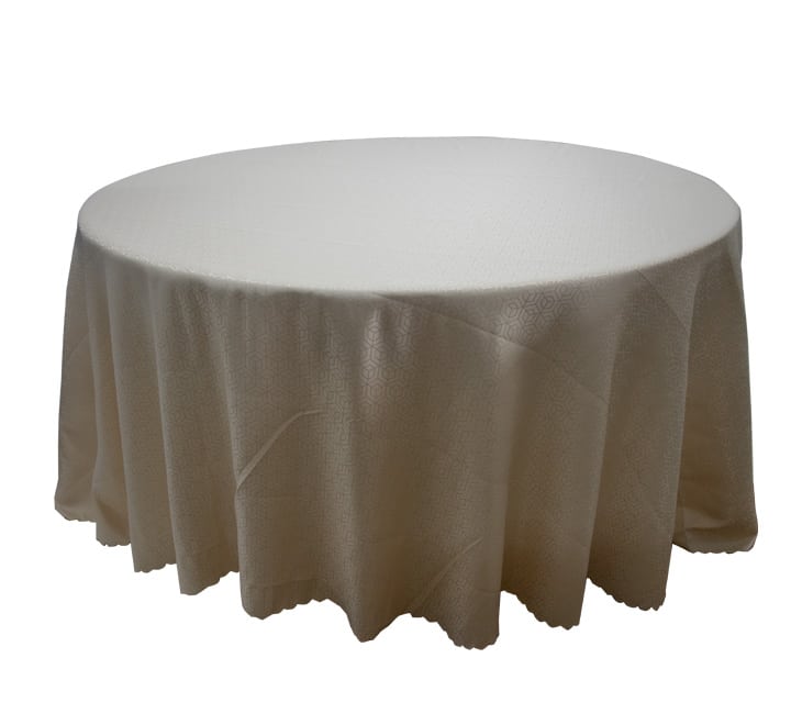 Round Geometric Pattern Table Cloth