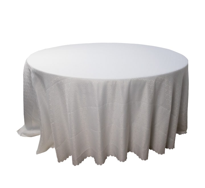 Round Geometric Pattern Table Cloth