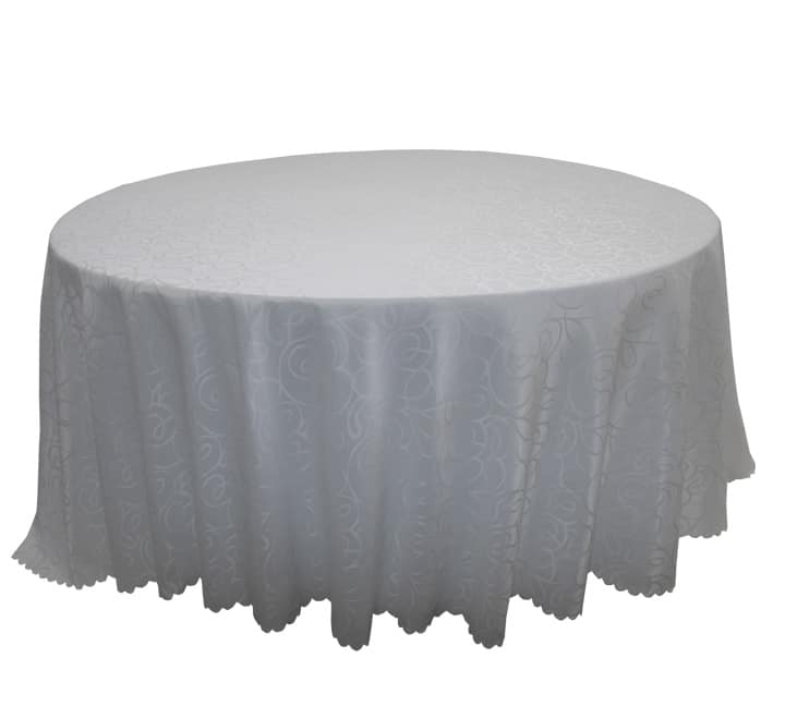 Round Squiggle Pattern Table Cloth