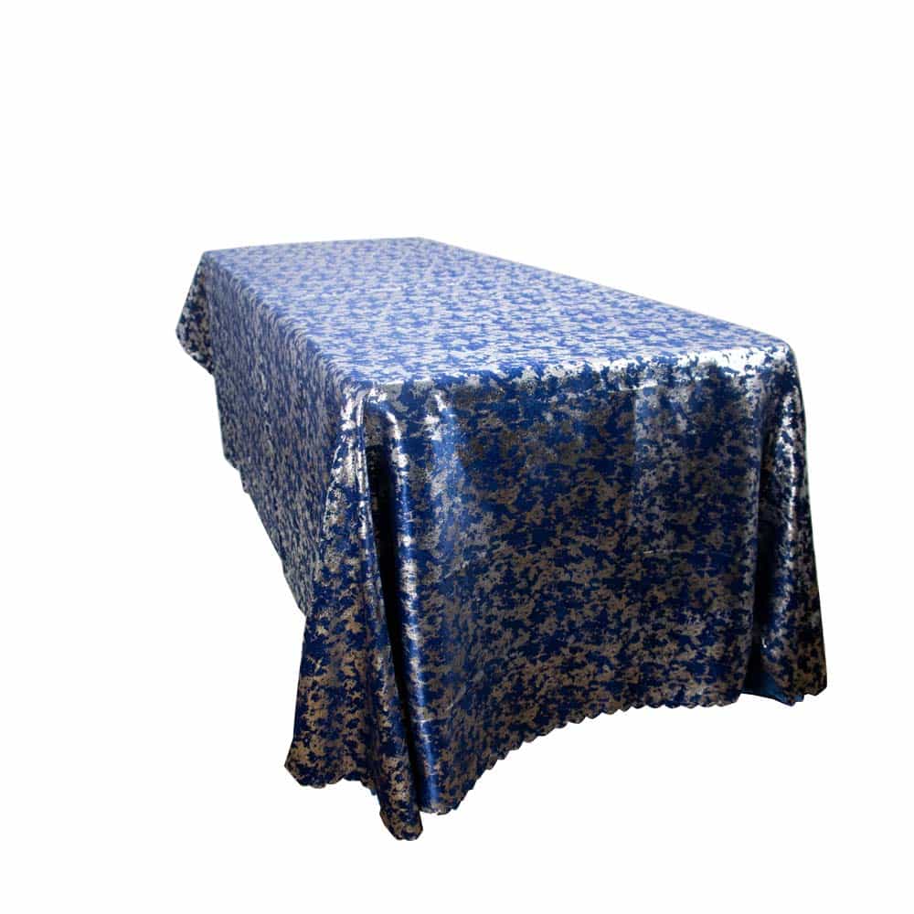 Rectangular Royal Blue Table Cloth