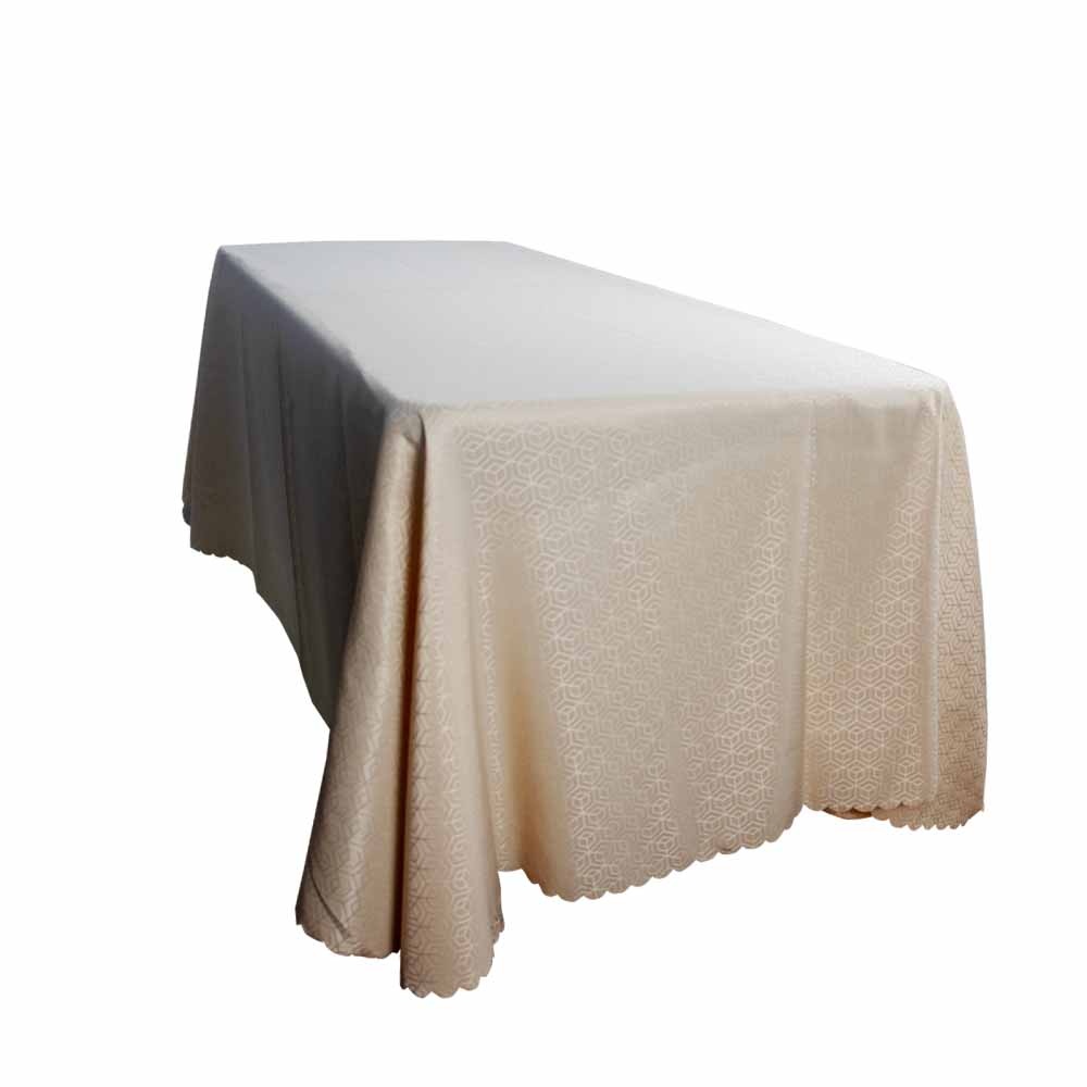 Rectangular Geometric Pattern Table Cloth