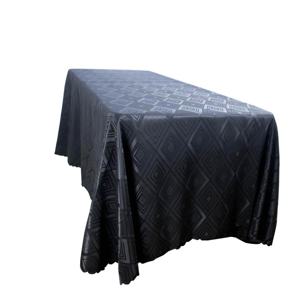Rectangular Diamond Pattern Table Cloth