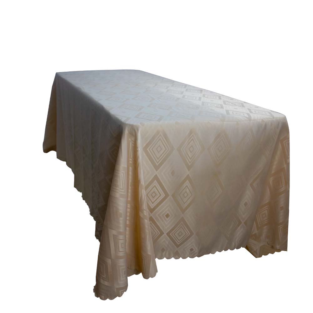 Rectangular Diamond Pattern Table Cloth