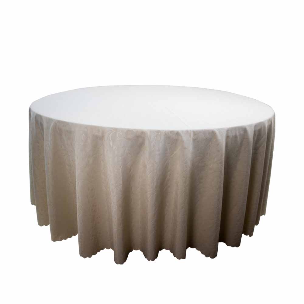Round Table Cloth Flower Pattern