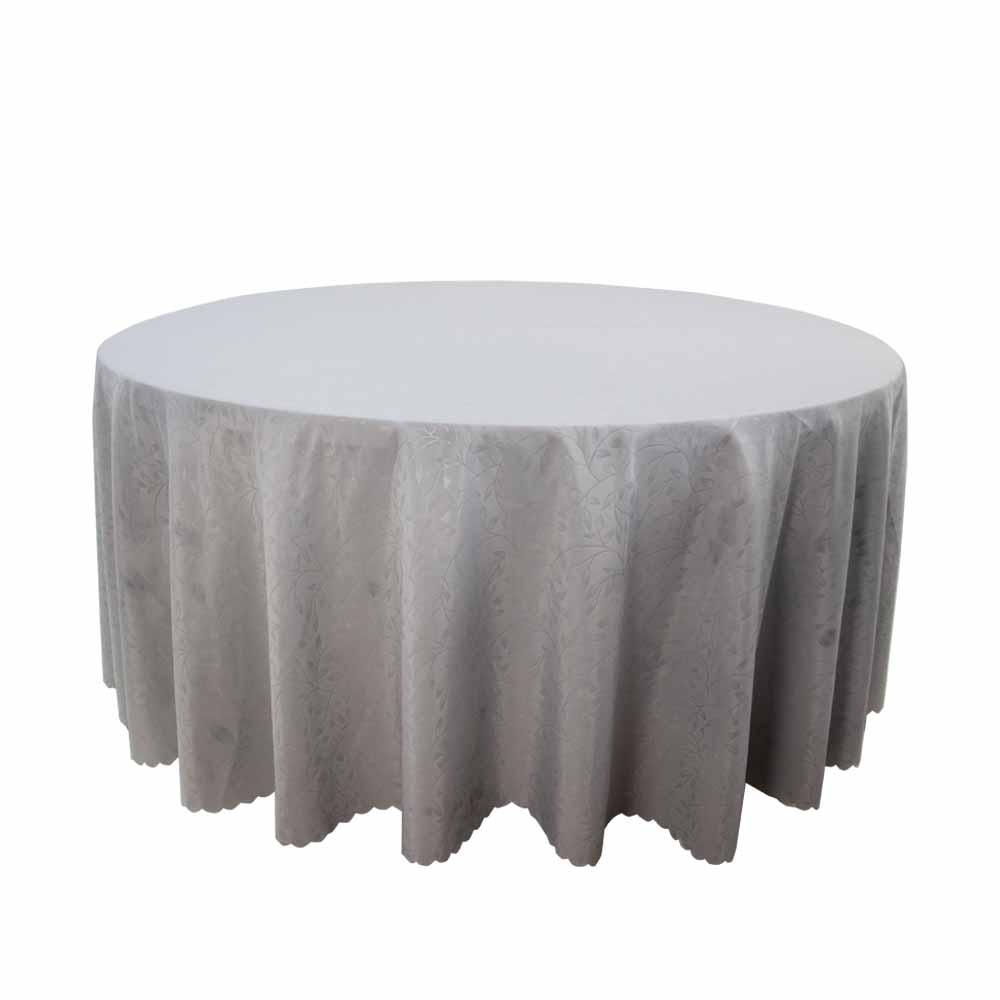 Round Table Cloth Flower Pattern