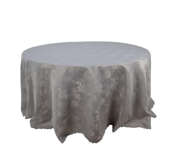 Round Flower Pattern Table Cloth