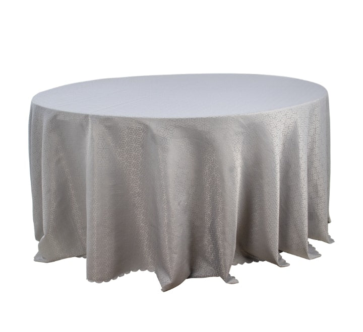 Round Geometric Pattern Table Cloth