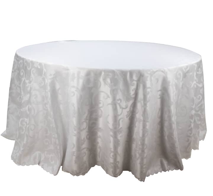 Round Table Cloth Flower Pattern 320×320