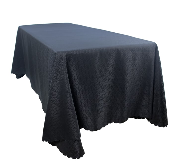 Rectangular Geometric Pattern Table Cloth