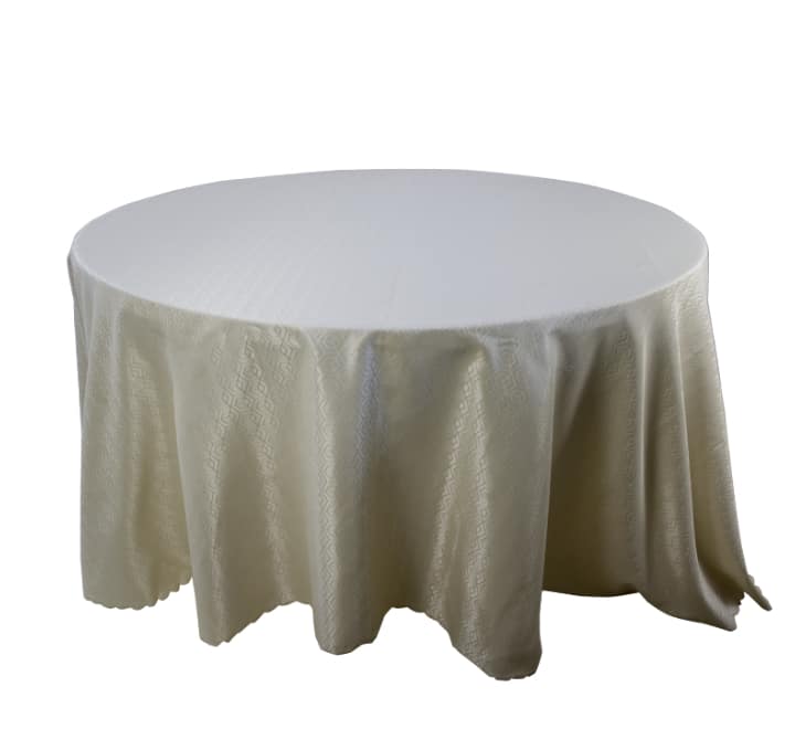 Round Geometric Pattern Table Cloth