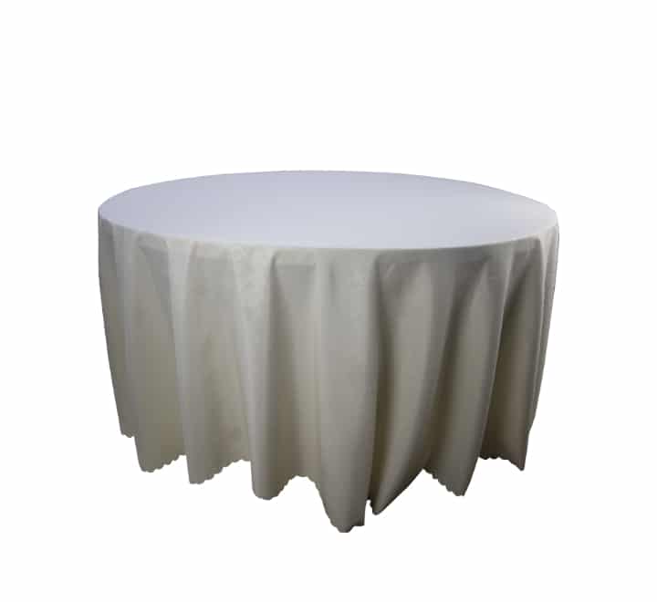 Round Table Cloth Diamond Pattern