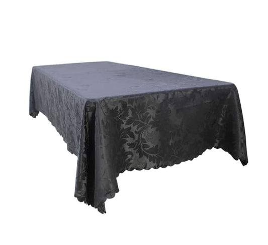 Rectangular Leaf Pattern Table Cloth 136×245