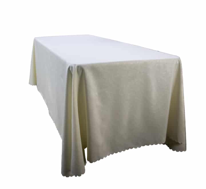Rectangular Flower Pattern Table Cloth