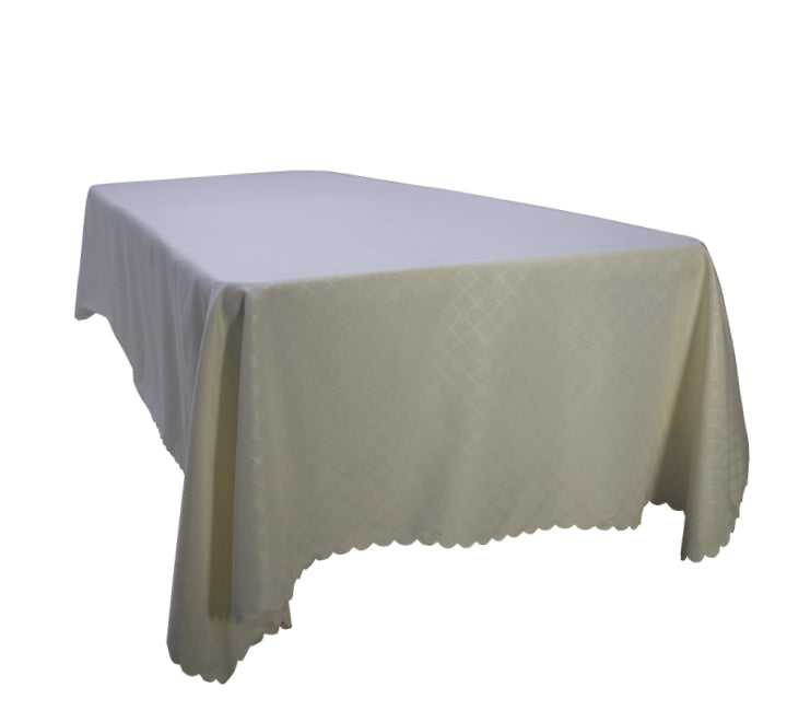 Rectangular Diamond Pattern Table Cloth 250x150cm