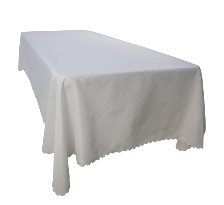 Rectangular Diamond Pattern Table Cloth 250x150cm