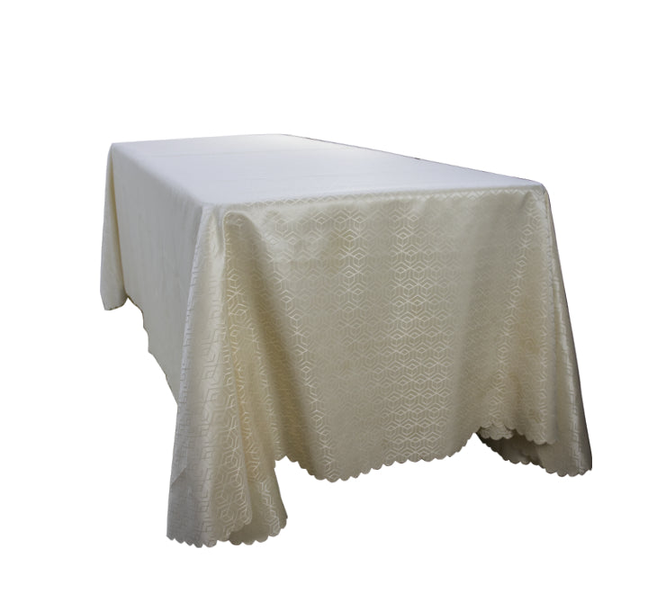 Rectangular Geometric Pattern Table Cloth