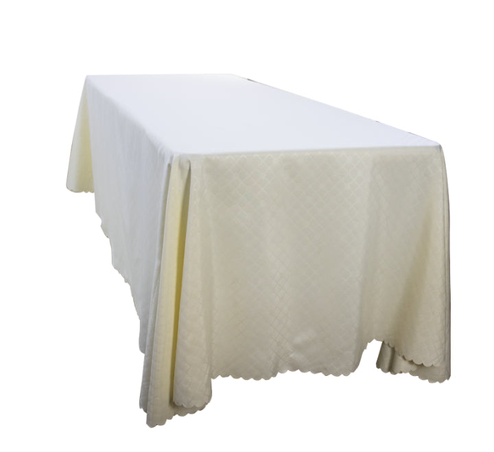 Rectangular Diamond Pattern Table Cloth
