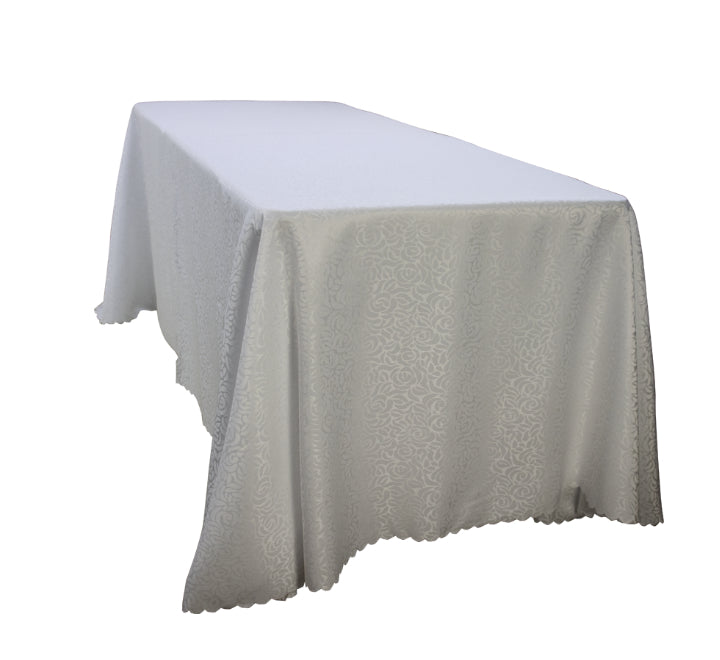 Rect Table Cloth Flower Pattern 300x215cm
