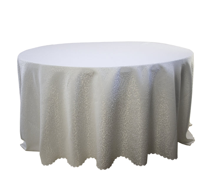 Round Table Cloth Flower Pattern 320cm