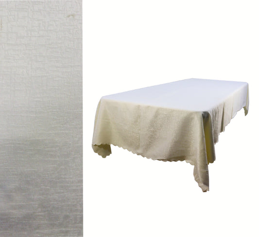 Rectangular Table Cloth Cream Pattern