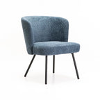 Lajja Fabric Chair - Blue