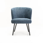 Lajja Fabric Chair - Blue