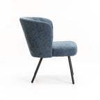 Lajja Fabric Chair - Blue