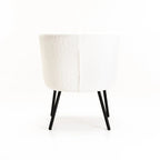 Lajja Fabric Chair - Cream