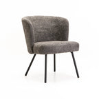 Lajja Fabric Chair - Grey