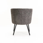 Lajja Fabric Chair - Grey