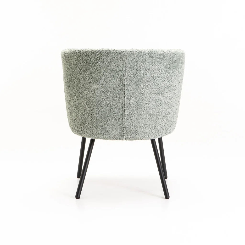 Lajja Fabric Chair - Mint