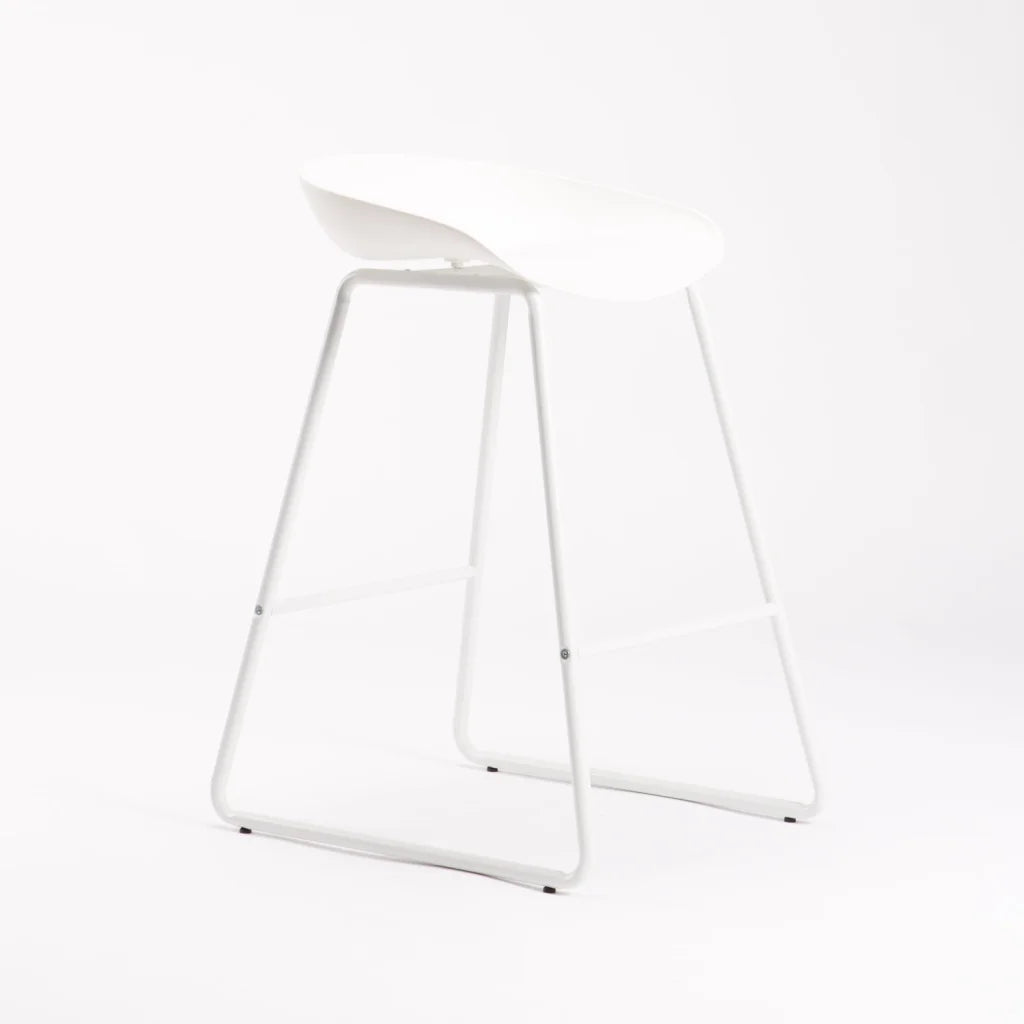Mariana Kitchen Stool - White