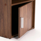 Marimba 1  Door Pedestal - Walnut