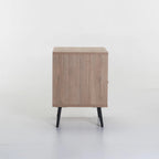 Markini 1 Drawer  Pedestal - Oak / White