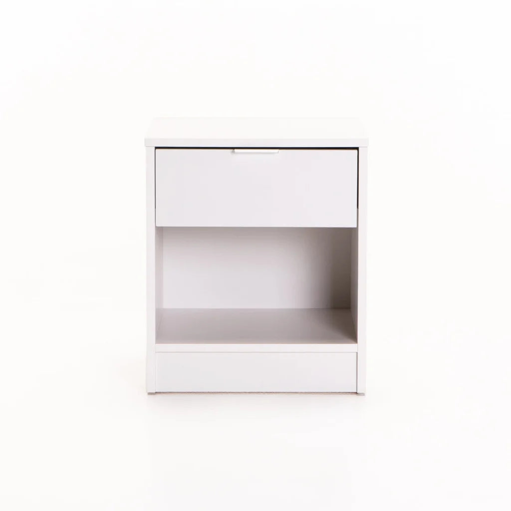 Marlini 1 Drawer Pedestal - White