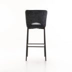 Martini Fabric Barstool - Blue