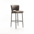 Martini Fabric Barstool - Grey