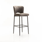 Martini Fabric Barstool - Grey