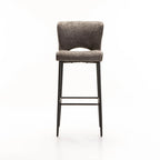 Martini Fabric Barstool - Grey