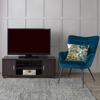 Mishika Velvet Chair - Navy