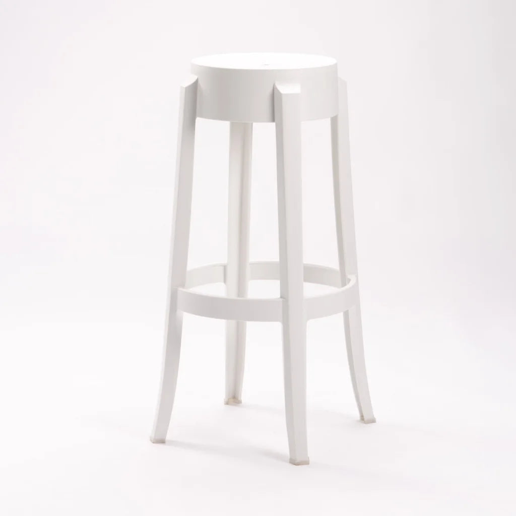 Mona Lica Barstool - White