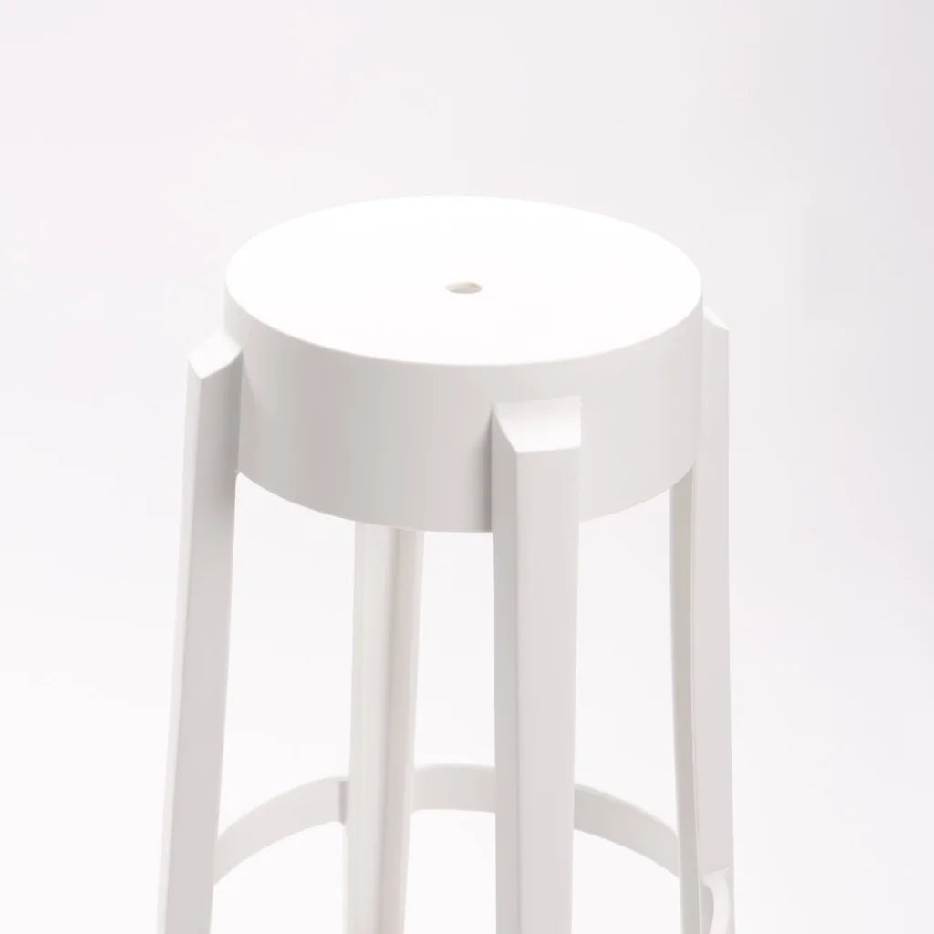 Mona Lica Barstool - White