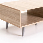 Mousse 100x48cm Coffee Table - Light Oak