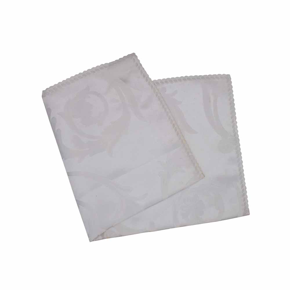Jacquard Napkin Scalloped Edges