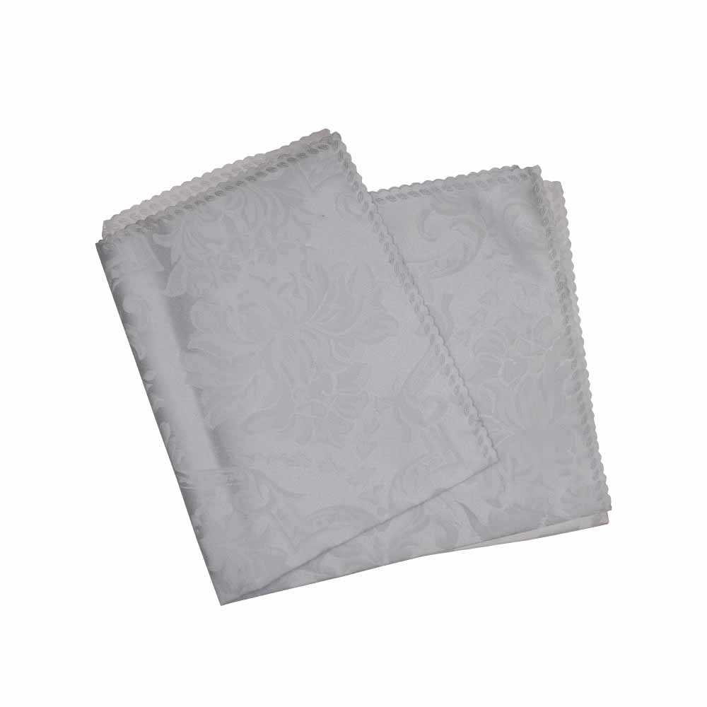 Jacquard Napkin Scalloped Edges