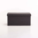 Naome Fabric Double Ottoman - Grey